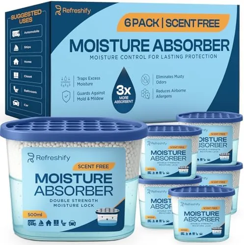 Premium Moisture Absorbers and Dehumidifier Tubs - High-Efficiency Closet Dehumidifier and Dehumidifier for Car Review: Tested and Rated