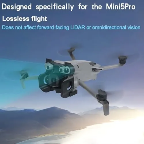 The Gimbal Bumper Guard Compatible with DJI Mini 5 Pro Anti in real use
