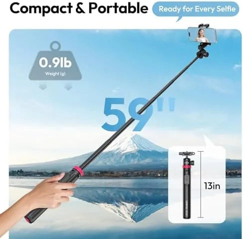 The ULANZI MT-44B Phone Tripod, 59'' Auto Open Phone Stand Dual compared in context
