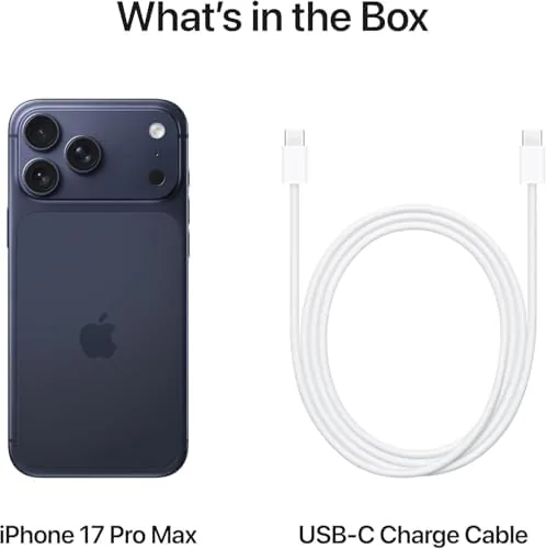 Another view of the Apple iPhone 17 Pro Max, US Version, 1TB, eSIM, Cosmic