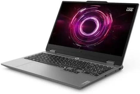 Detail shot of the Lenovo LOQ 15.6" IPS FHD 144Hz AMD Ryzen 7 250 features