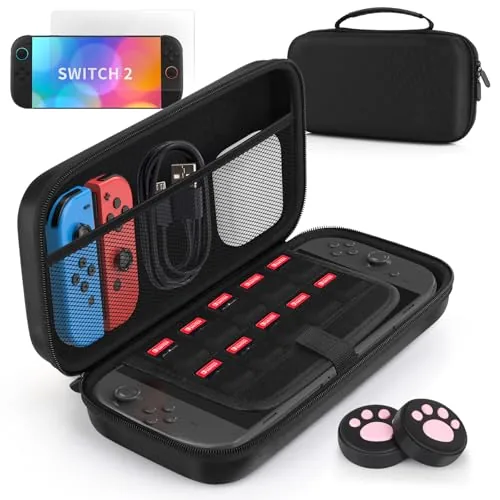 NTMYEVE Switch 2 Carrying Case Review: Tough Shell, Smart Storage