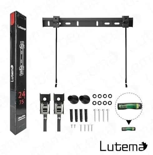 Detail shot of the ONN 32-inch Roku Smart TV LED + Free Wall Mount features