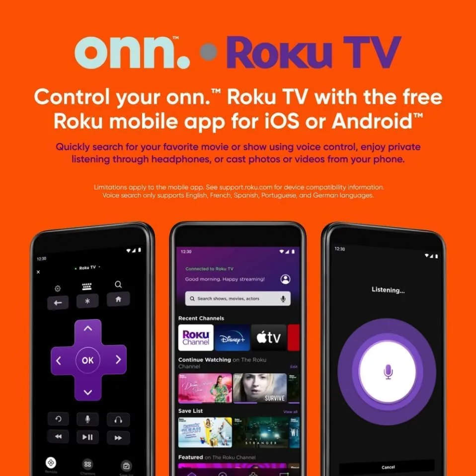 The ONN 32-inch Roku Smart TV LED + Free Wall Mount compared in context