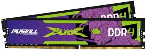 PUSKILL DDR4 32GB (2x16GB) 3200MHz PC RAM | CL16-18-18-42 | 1.35V | Desktop Memory Review: Tested and Rated
