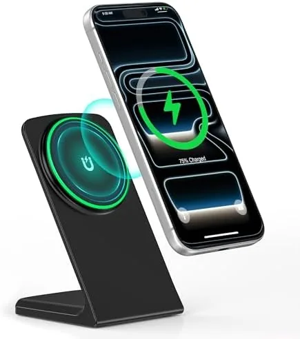 Overview of the Magnetic Wireless Charging Station 15W Fast Charger for iPhone 17/17