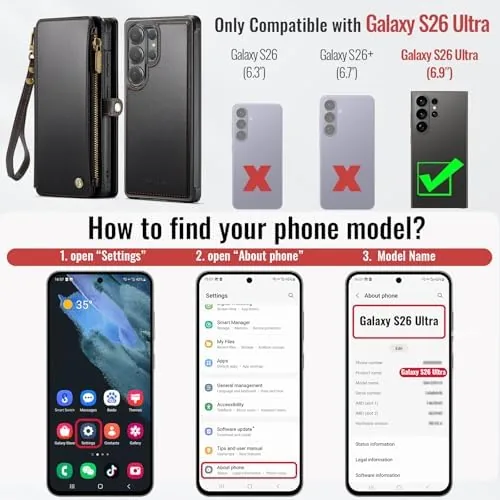 Testing the Defencase for Galaxy S26 Ultra Case Wallet Compatible with Magsafe over two weeks