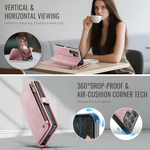 Another view of the Defencase for Galaxy S26 Ultra Case Wallet Compatible with Magsafe