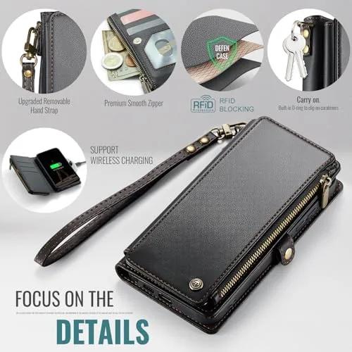 Another view of the Defencase for Samsung Galaxy S26 Ultra Wallet Case with Card