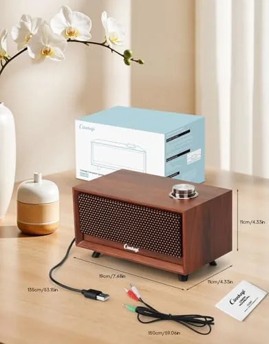 The Wooden PC Soundbar Computer Speakers , PC Speakers USB Powered | compared in context