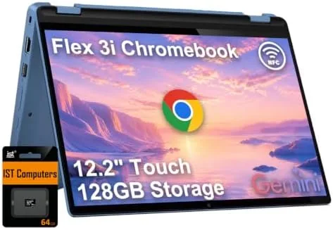 Lenovo IdeaPad Flex 3i Chromebook 12.2" 2-in-1 Laptop, Intel N100, 4GB DDR5 | 128GB Review: Tested and Rated