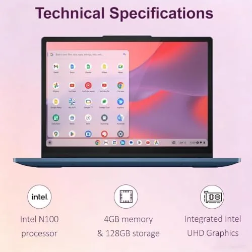 Close look at the Lenovo IdeaPad Flex 3i Chromebook 12.2" 2-in-1 Laptop, Intel N100 build quality