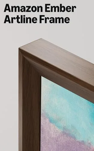 Amazon Ember Artline Walnut TV Frame Review: Art Mode Meets Living Room Style