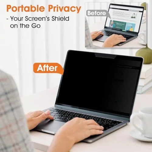 The Magnetic Privacy Screen for MacBook Air 13.6 & 13 Inch compared in context