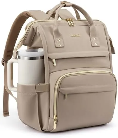 LOVEVOOK Laptop Backpack for Women with Giant Tumbler Holder Pocket,17 inch Waterproof Travel Backpack Review: Tested and Rated