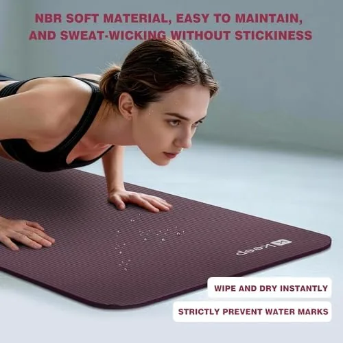 The KEEP Extra Thick NBR Yoga Mat for Women & Men compared in context