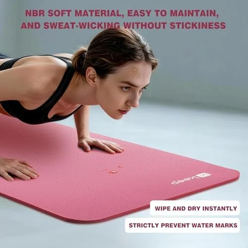 The KEEP Extra Thick NBR Yoga Mat for Women & Men compared in context