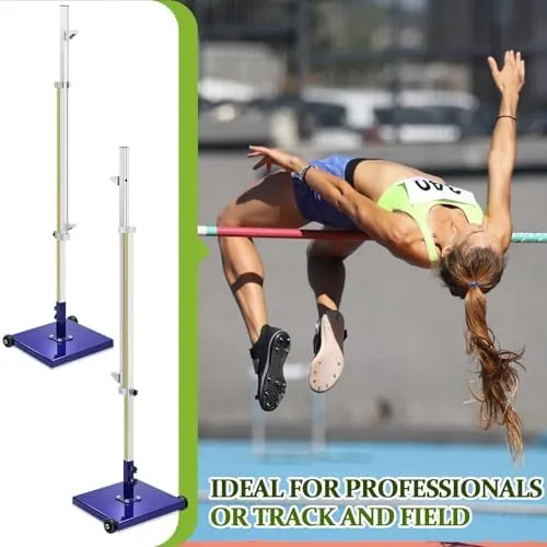 The 1 Pair Official Competition Track and Field High Jump Standards in real use
