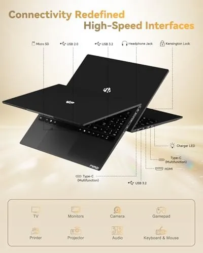 The NIMO 15.6" Light-Gaming-Laptop, 8 Cores AMD Ryzen 7 Pro 6850U compared in context