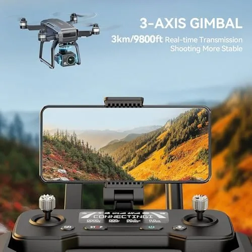 Close look at the Bwine F7 Pro Drones with Camera for Adults 4K UHD build quality