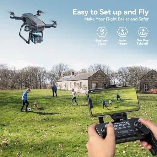 Detail shot of the Bwine F7 Pro Drones with Camera for Adults 4K UHD features