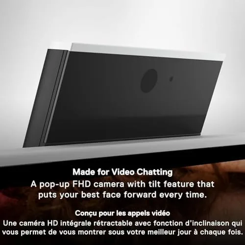 Video call running on the Dell All-in-One display