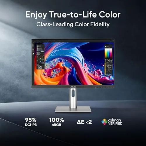 Editing a photo with a color gradient on the ProArt panel