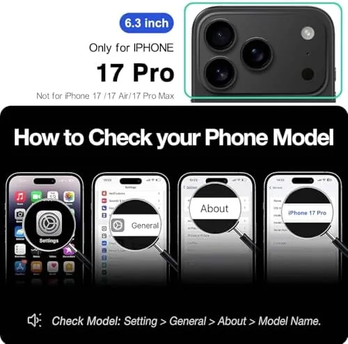 Close look at the Magnetic for iPhone 17 Pro Wallet Case with Card Holder build quality
