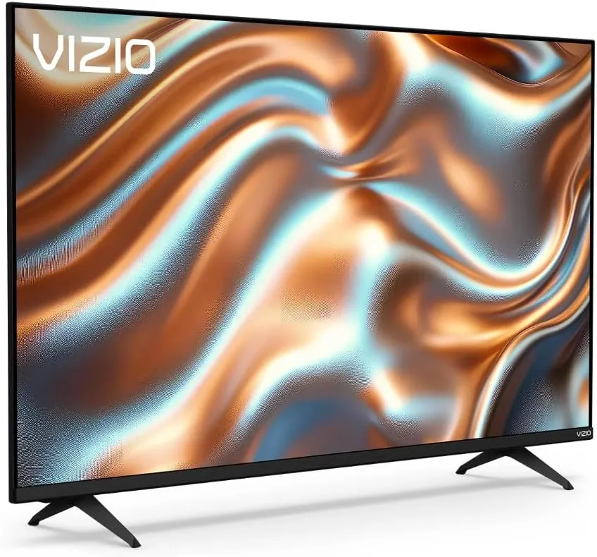 Chromecast casting menu on the VIZIO TV screen