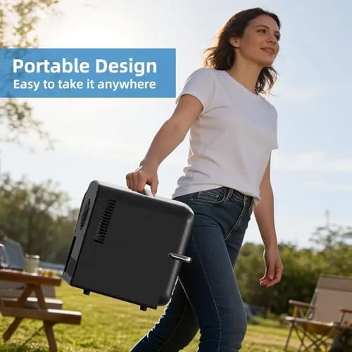 The Antarctic Star Mini Fridge, 4L Capacity/6 Cans Portable Cooler and compared in context