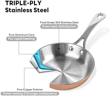 Melted butter being poured from the mini sauce pan into a small dish