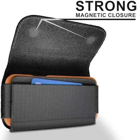 Close look at the Nylon Case for iPhone Plus & Pro Max Models 17 build quality
