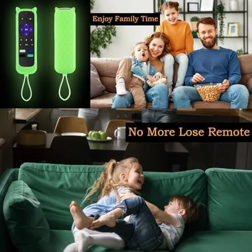 The Remote Controls Cover for Westinghouse Roku TV Onn TCL Hisense compared in context