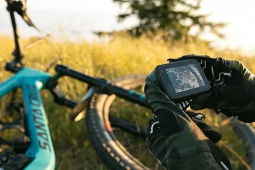 The HERO13 Black charging with an Enduro battery in the carrying case