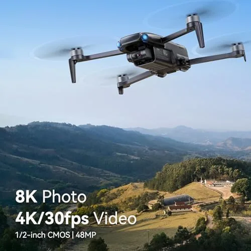 Detail shot of the Ruko Drone with 4K UHD Camera for Adults with 3-Axis features