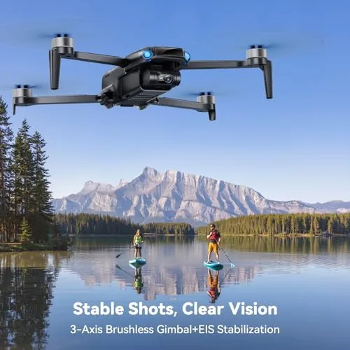 Another view of the Ruko Drone with 4K UHD Camera for Adults with 3-Axis