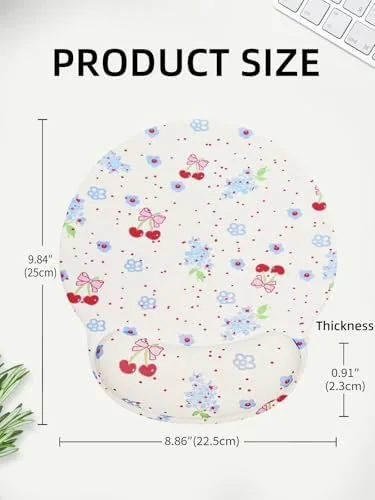 Testing the Lily Floral Mouse Pad Wrist Support Wrist Rest, Flower Ergonomic over two weeks