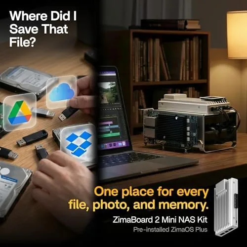 The zimaboard 2 1664 2-Bay NAS/DIY Storage Mini Server | Build compared in context