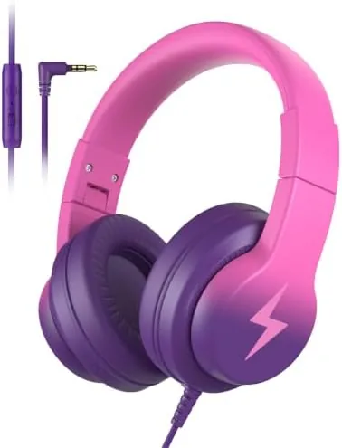 Candy Bila Wired Kids Headphones for School, Over-Ear for Boys Girls | Volume Limiter Review: Tested and Rated