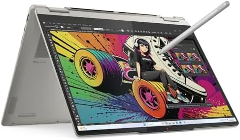 Lenovo Yoga 7 2-in-1 w/Ryzen AI 5, 14" OLED Touch, 16GB RAM, Yoga Pen Review: Tested and Rated