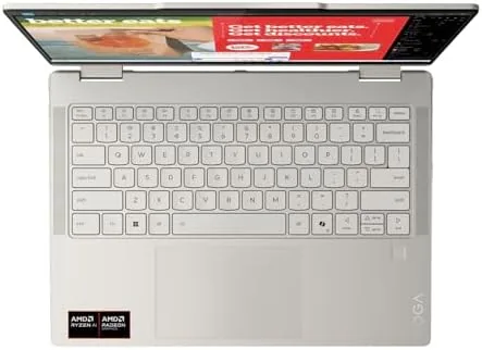 The Lenovo Yoga 7 2-in-1 w/Ryzen AI 5, 14" OLED Touch in real use