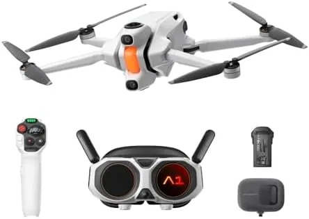 Overview of the Antigravity A1-360 Drone with Camera 8K, Immersive goggles, Point-to-Fly Motion
