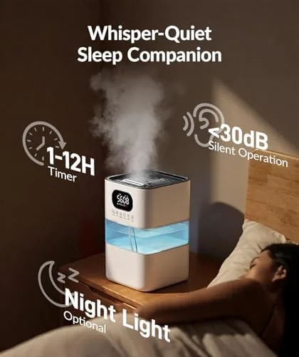The AreShark Humidifier Large Room, 2.2 Gal/8.5L Cool Warm Mist Air compared in context