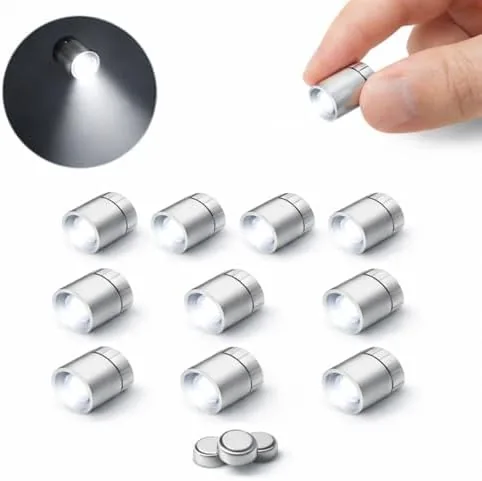 Mini LED Lights 10 Pack, Battery Powered SMD Spot Lamps with Batteries, Micro Lights Review: Tested and Rated