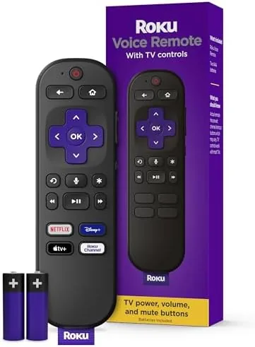 The Roku TV Remote Control (Official Manufacturer Product) - Simple Setup in real use