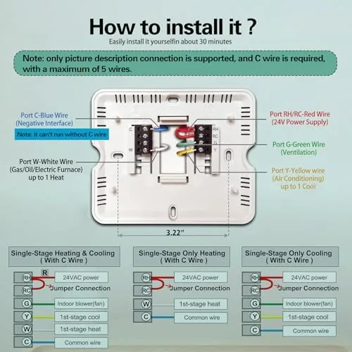The thermostat next to a premium learning thermostat for comparison