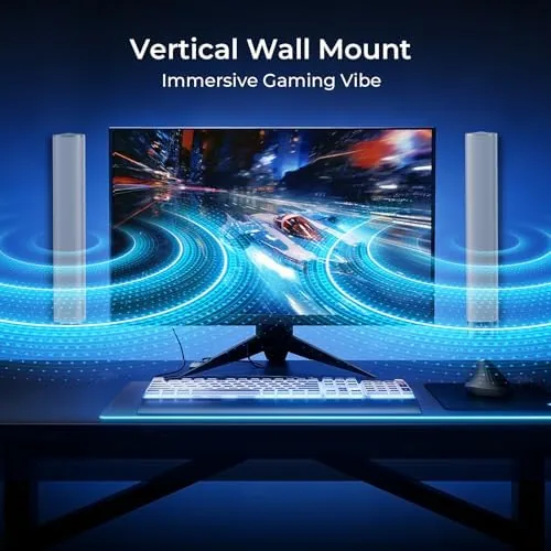 Close look at the Sound Bar for Smart TV, 80W Soundbar with Bluetooth/ARC/Opt/AUX Connect build quality