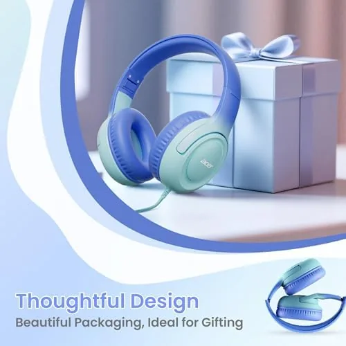 The Acer Kids Headphones for School, 85-94dB Limiter, 3.5mm Jack, w/Mic compared in context