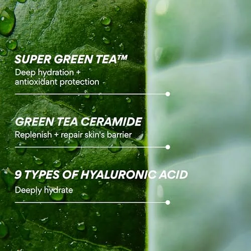 Testing the innisfree Green Tea Ceramide Milk | Hydrating & Lightweight Korean over two weeks