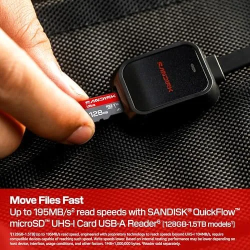 Dash cam recording through a windshield with the card installed
